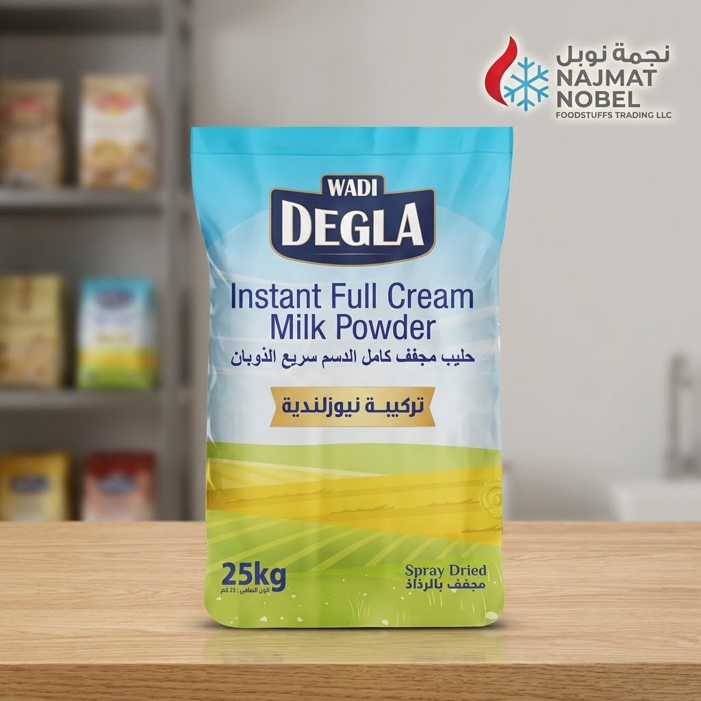 Wadi Degla Instant Full Cream Milk Powder — 25 kg